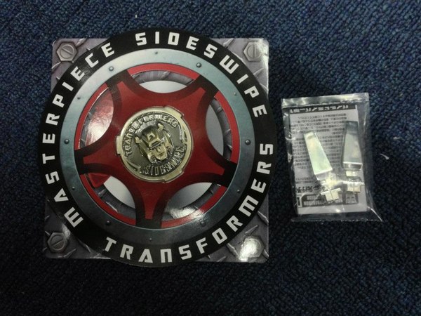 Transformers MP 12 Sideswipe Gallery Out Of The Box Images Show Collectors Coin And Pile Drivers  (2 of 15)